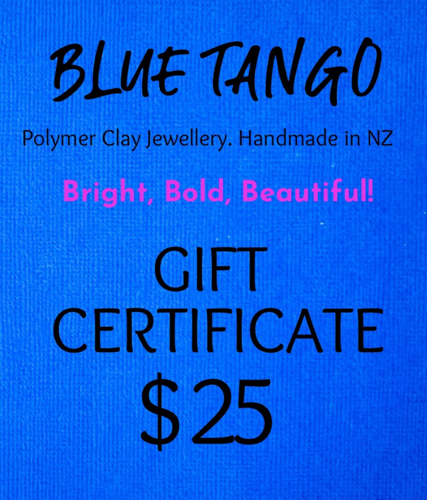 Blue Tango Gift Voucher